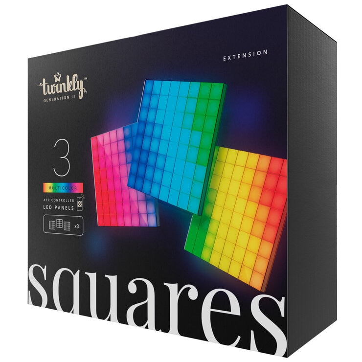 Twinkly(トゥインクリー) スマートLEDパネル 3枚セット Twinkly(トゥインクリー) スマートLEDパネル 3枚セット
