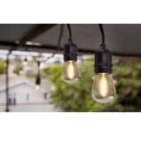 FEIT LEDストリングライト 14.6m 24球 屋内/屋外用