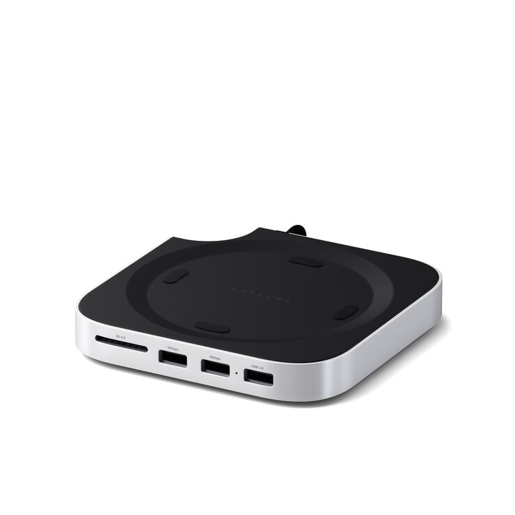 Satechi Mac Mini M4 スタンドハブ with SSD Enclosure