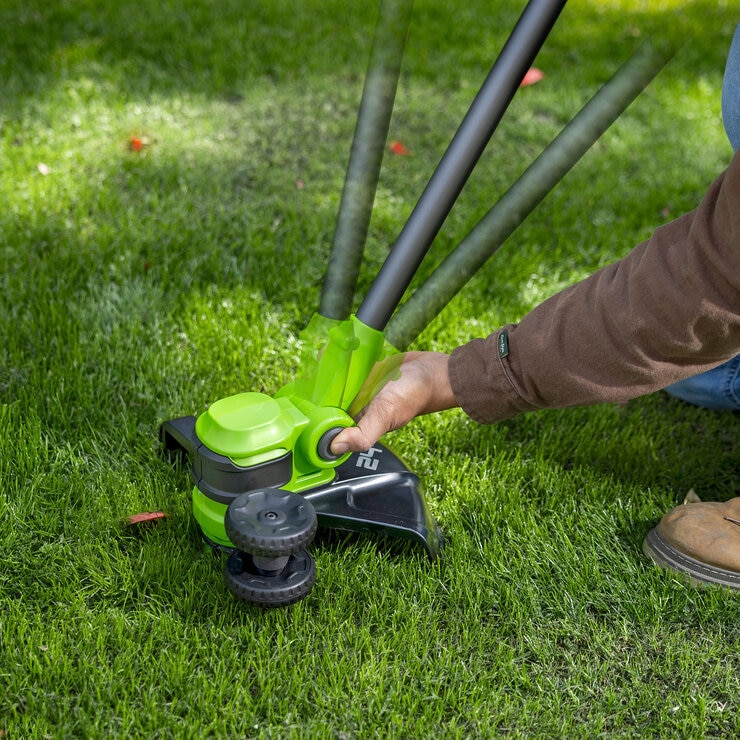 Greenworks 24V 充電式 ナイロン トリマー | Costco Japan