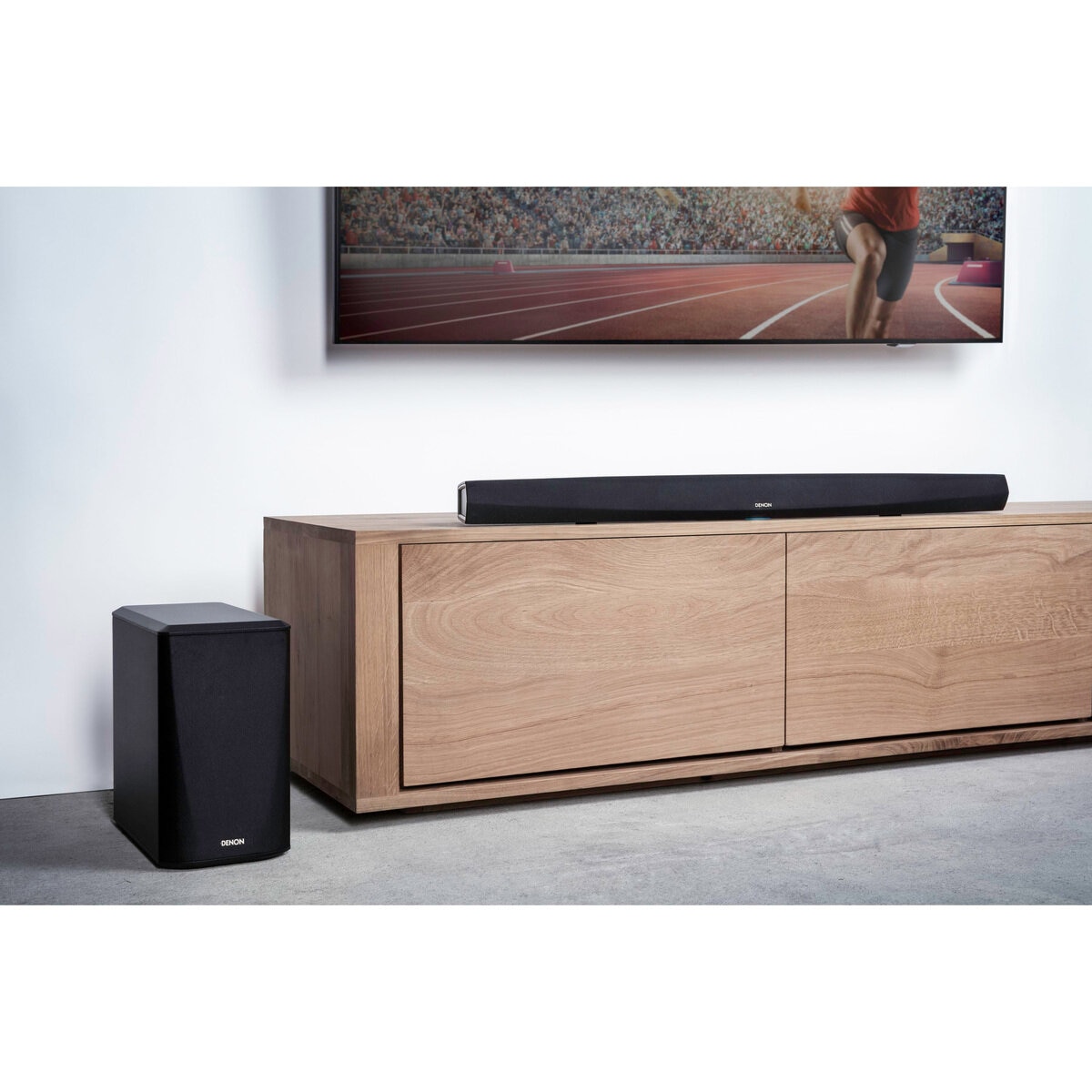 デノン 2.1ch サウンドバー& ワイヤレスサブウーハー DHT-S516HK