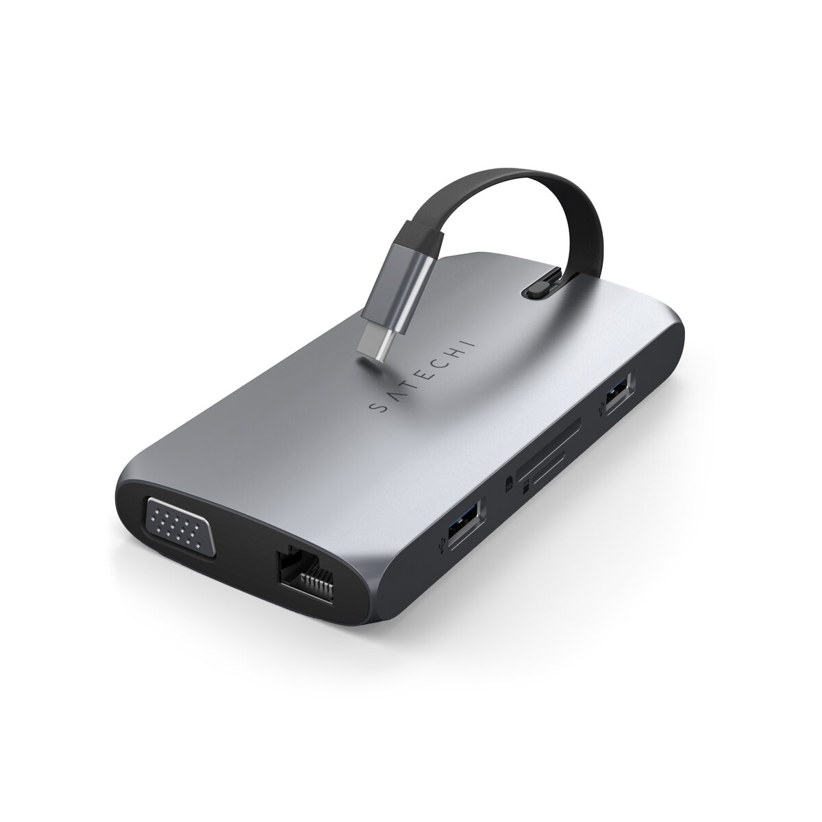 USB-C ON-THE-GO マルチポートアダプター スペースグレー
