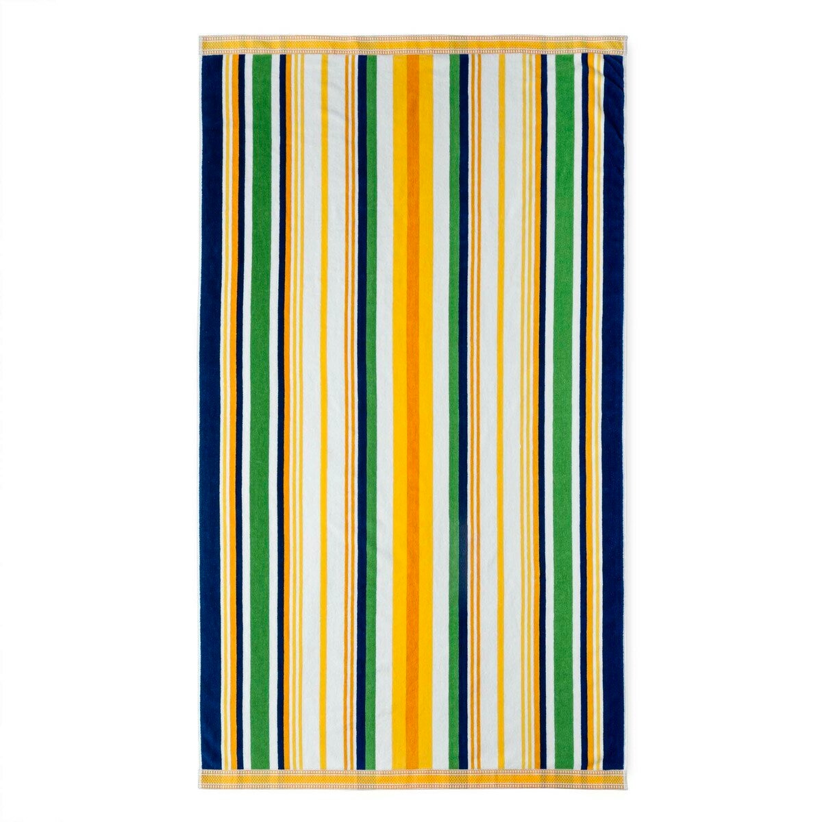 大判ビーチタオル 101cm x 182cm ミラーストライプ