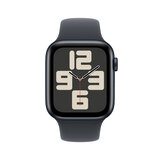 Apple Watch SE（第2世代・GPSモデル）- 44mmミッドナイトアルミニウムケースとミッドナイトスポーツバンド - M/L MXEK3J/A