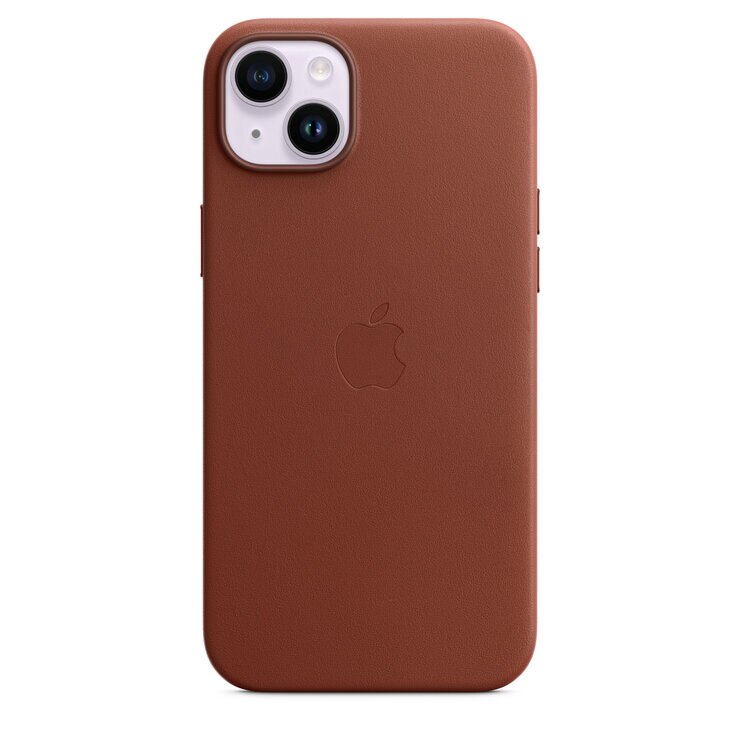 Magsafe対応 iPhone 14 Plus レザー ケース アンバー Magsafe対応 iPhone 14 Plus レザー ケース アンバー
