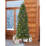 ブルーベニントン クリスマスツリー 高さ228センチ　LEDライト350球