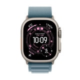 Apple Watch Ultra 3 Cellular 49mmナチュラルチタニウムケースとライトブルーアルパインループ