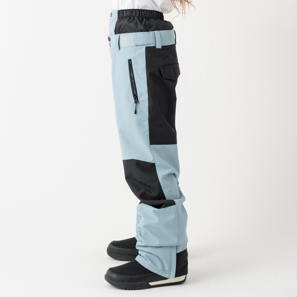 オーシャンパシフィック レディース スノー パンツ ブルーグレー L