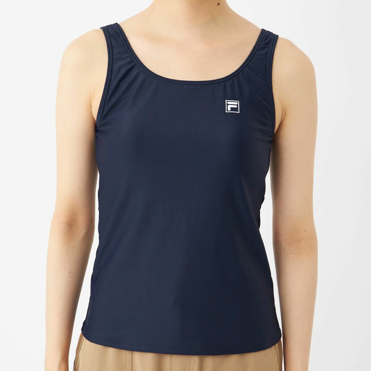 フィラ レディース 水着 4点セット ネイビー 13L