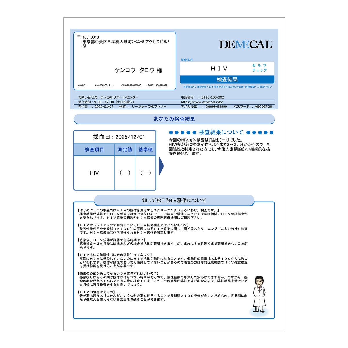 HIV セルフチェック