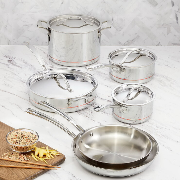 Kirkland Signature Stainless Cookware 10pc