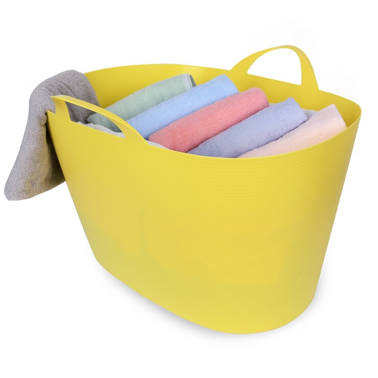 ソフトオーバルタブ 2個セット レモンイエロー