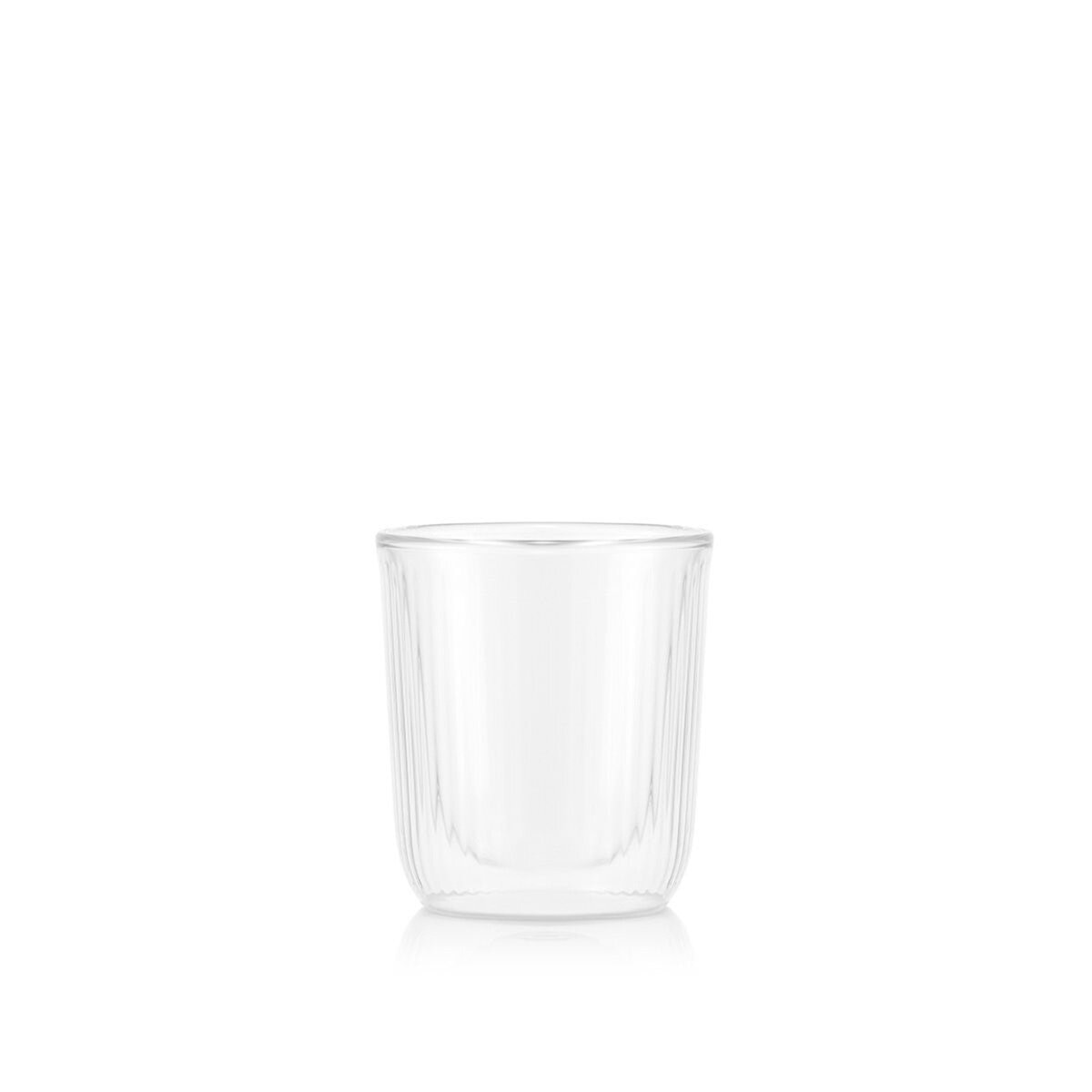 ボダム ドゥーロ ダブル ウォール サケ グラス 2個 セット 0.145L