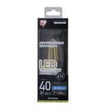 アイリスオーヤマ LEDフィラメント電球 E17 40型相当