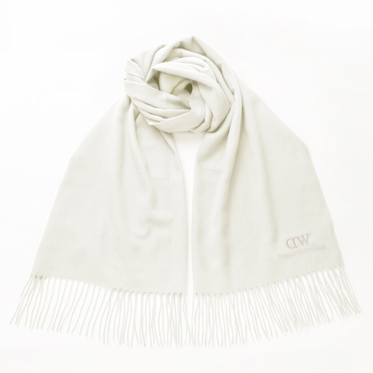 ダニエルウェリントン ストール 180cmｘ60cm ホワイト