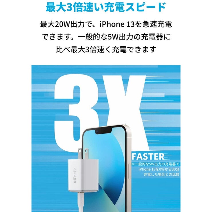 Anker(アンカー)充電器 Powerport III Nano Pro Duo A2038N21 Anker(アンカー)充電器 Powerport III Nano Pro Duo A2038N21