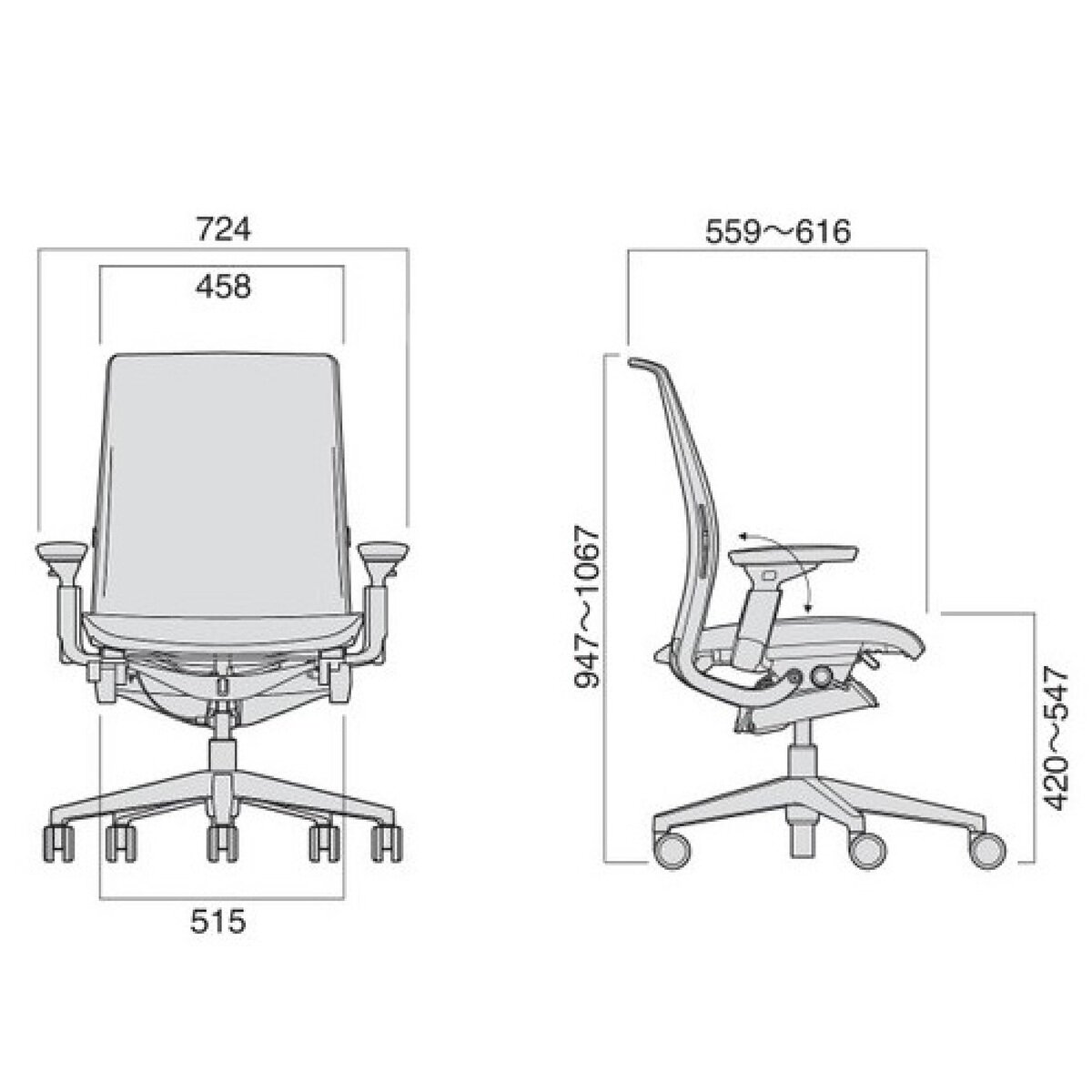 スチールケース シンクチェア プラチナフレーム スカーレット スチールケース シンクチェア プラチナフレーム スカーレット