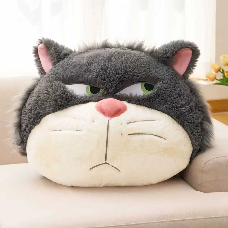 コストコ　ルシファー　猫のぬいぐるみ　Disney Lucifer 80cm 2022 Cat Day Japan Disney Store Lucifer Cinderella Plush Toy Doll