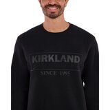 カークランドシグネチャー ユニセックス クルーネック スウェット ブラック L/XL