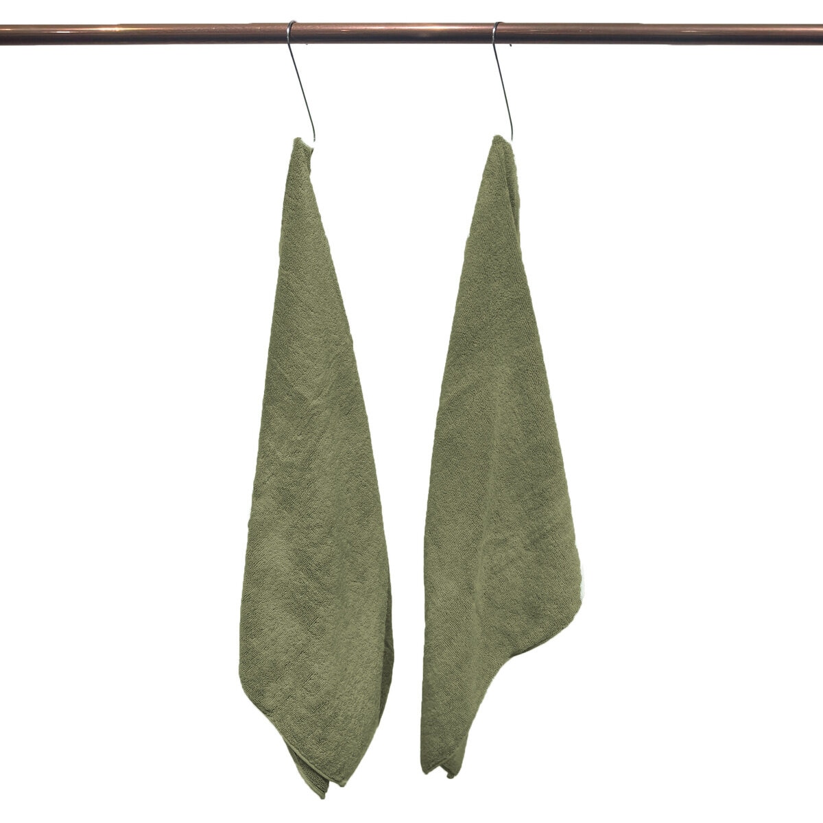 IZAWA TOWEL もっちり弾力 バスタオル 60cm x 120cm 2枚パック