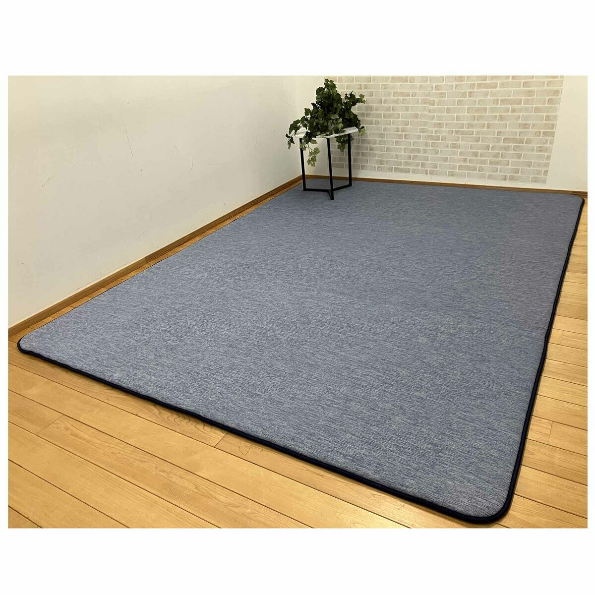 昭和西川 極厚冷感ラグ 200x270cm