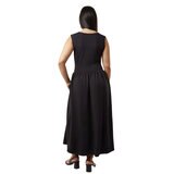 32 DEGREES レディース スリーブレス ドレス ブラック S