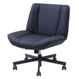 YAMAZEN ソファチェア あぐらがかける椅子 ブラック