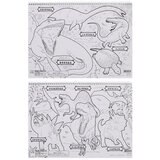 キャラクタースケッチブック 35枚 8冊セット - ディノ・アース