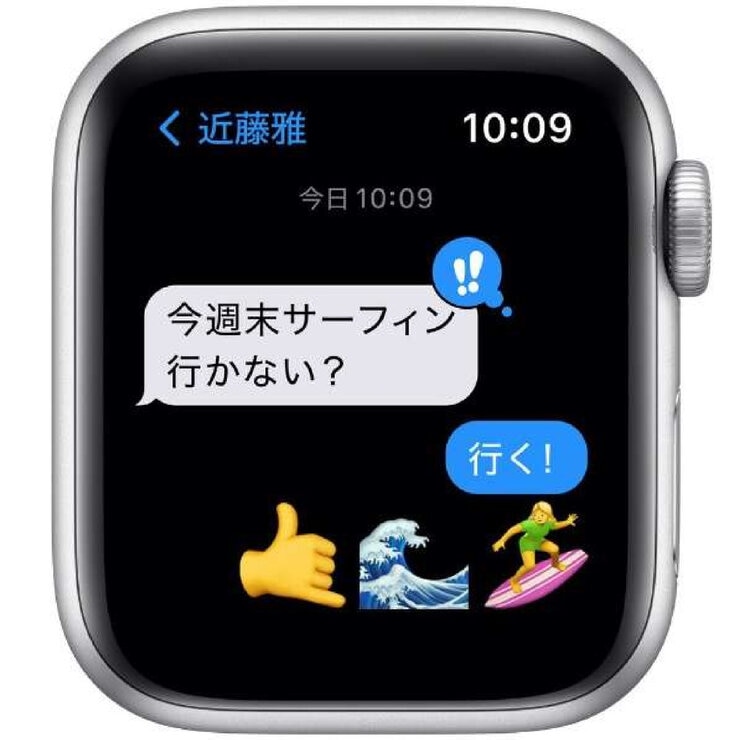 【お値下げ】Apple Watch SE GPSモデル 40mm シルバーアルミニウムケース Apple Watch SE（GPSモデル）- 40mmシルバーアルミニウムケースと