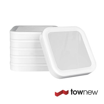townew（トーニュー） リフィルゴミ箱（T1,T AirX用）6個セット ホワイト