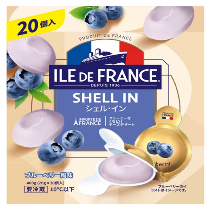 イルドフランス シェルイン ブルーベリー 20個 イルドフランス シェルイン ブルーベリー 20個