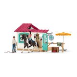 シュライヒ ホースクラブのカフェテリア