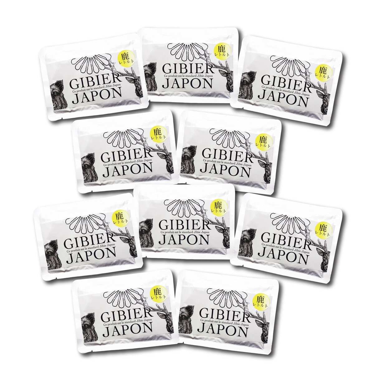 ジビエ鹿レトルトパウチ 100g x 10 犬用