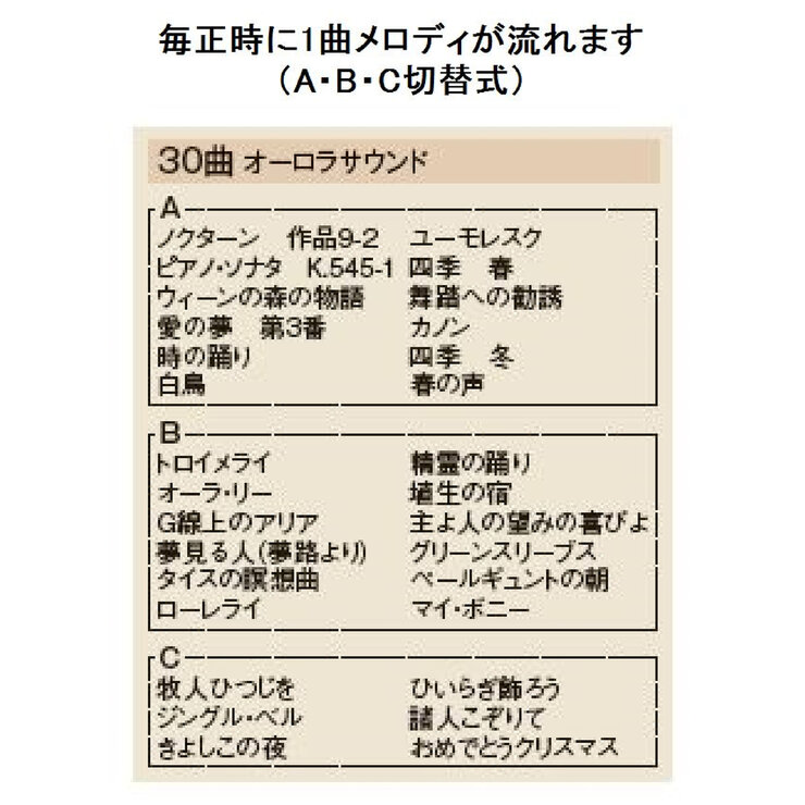 電波からくり掛け時計 ソフィアーレ プリモ 4MN535SR23 電波からくり掛け時計 ソフィアーレ プリモ 4MN535SR23