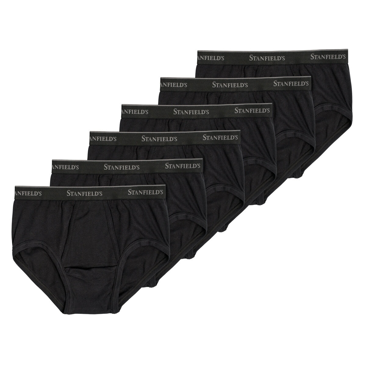 STANFIELDS メンズ ブリーフ L ブラック