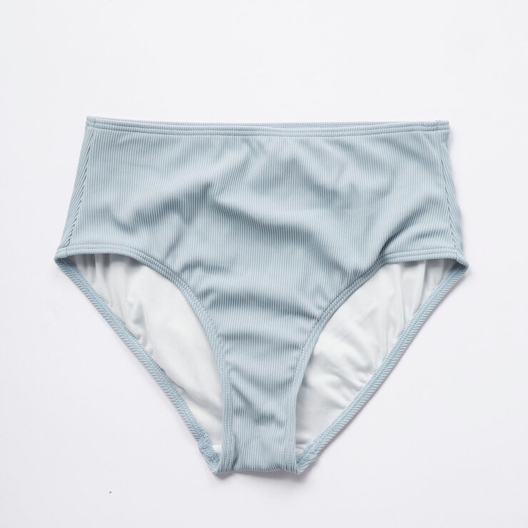 オーシャンパシフィック レディース 水着4点セット サックス M