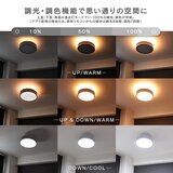 Edison Smart（エジソンスマート）デュアルシーリングライト ブラックDBC-50BKBK/ホワイトDBC-50WHWH