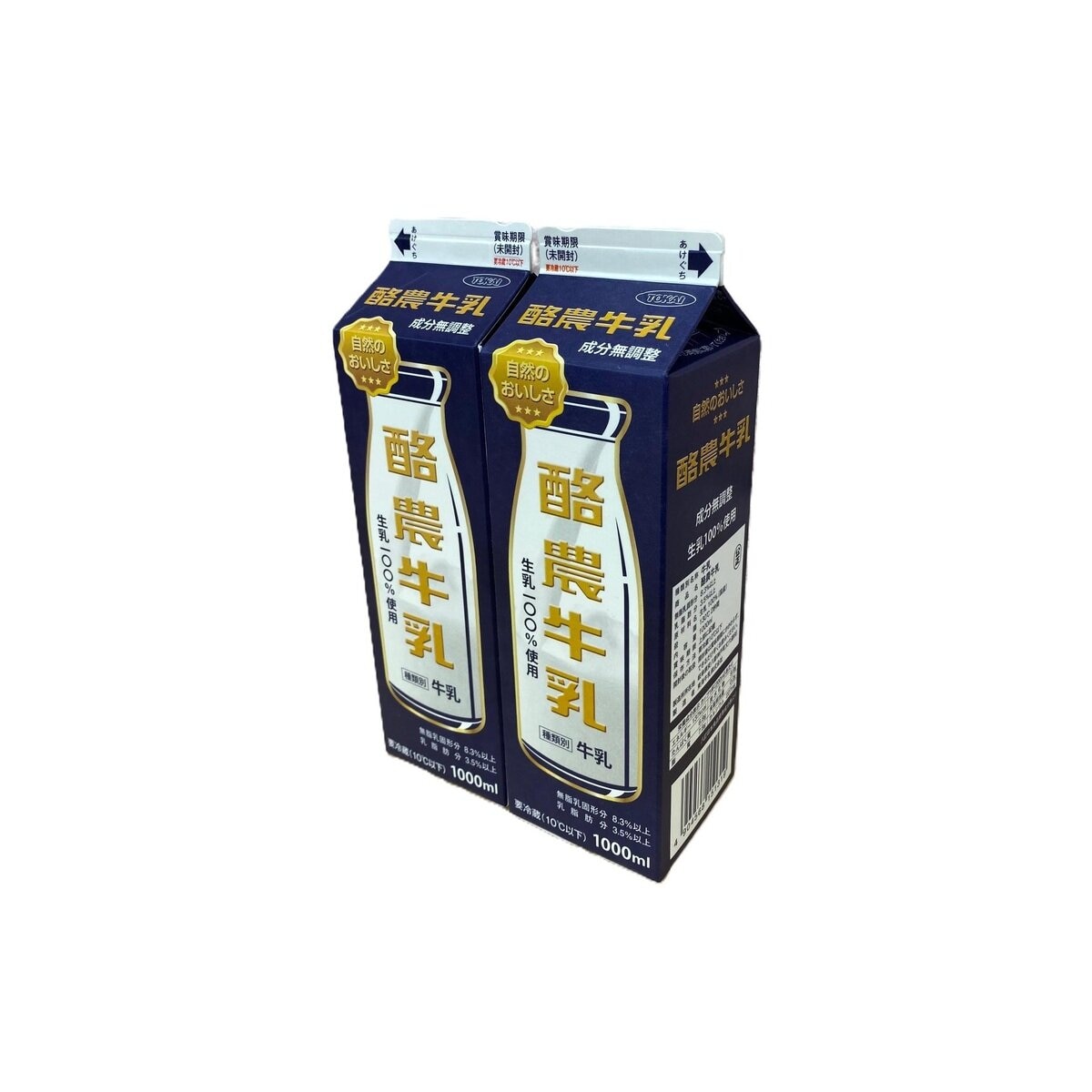 東海牛乳 酪農牛乳 1L x 2本 東海牛乳 酪農牛乳 1L x 2本