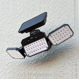 3WAYソーラーセンサーライト広範囲照射型 マグネットベース付 2台セット EDS0795MB2S