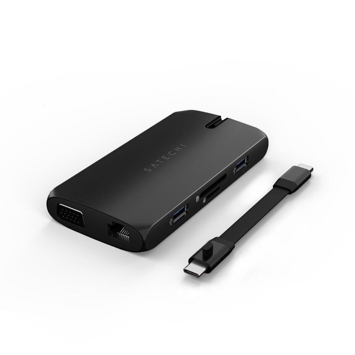 USB-C ON-THE-GO マルチポートアダプター　ブラック