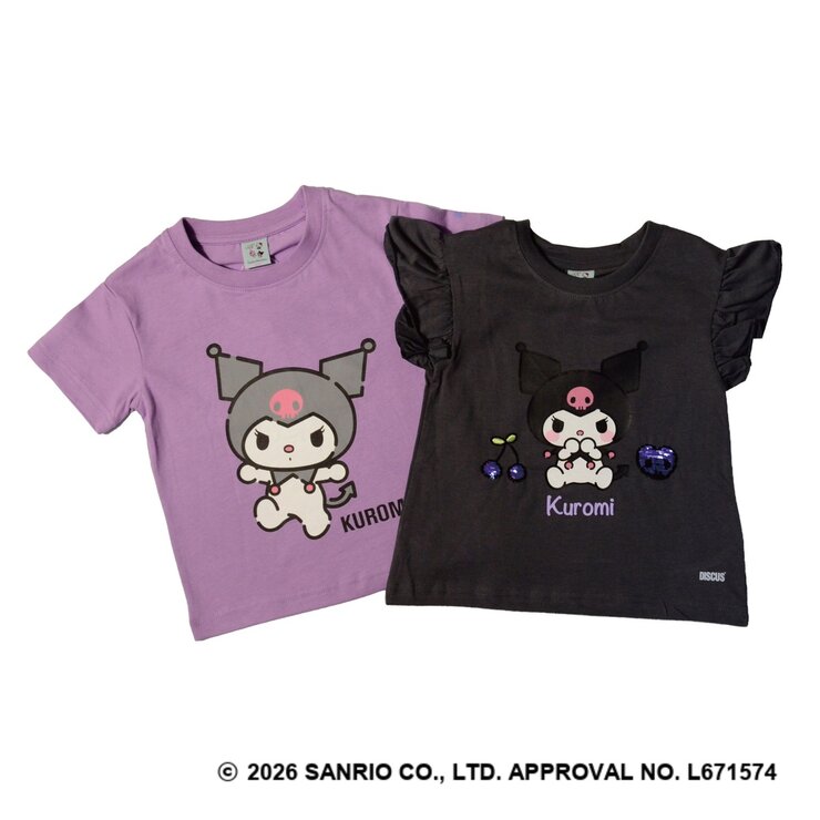 サンリオ キャラクターズ キッズ 半袖 Tシャツ 2枚組 サンリオ キャラクターズ キッズ 半袖 Tシャツ 2枚組