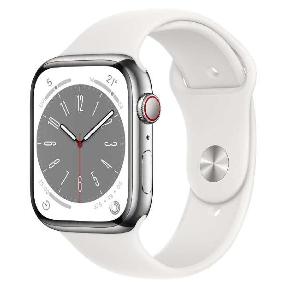 Apple Watch Series8 GPS+Cellular 45mm シルバーステンレススチール