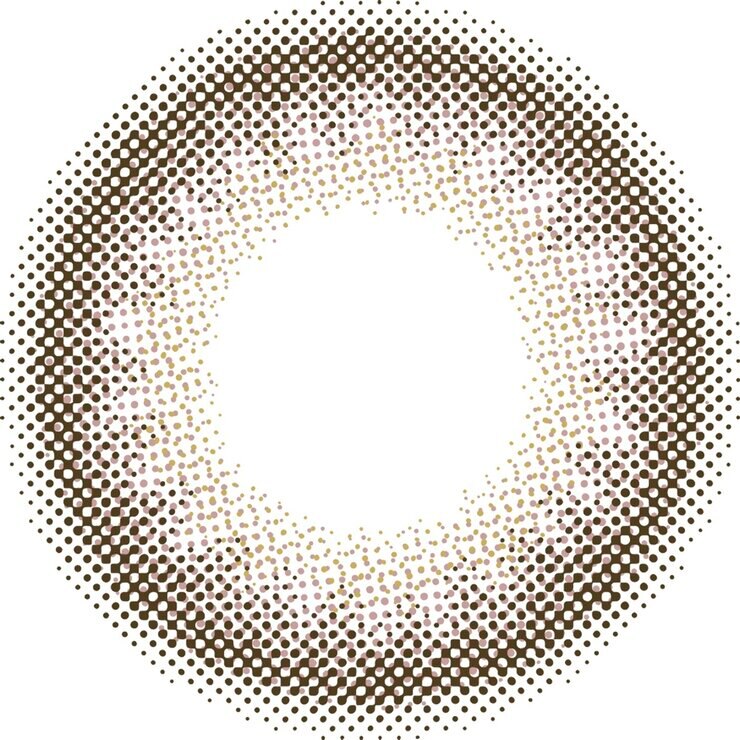 モラク ワンマンス ダークピオニー 2枚入り 宮脇咲良イメージモデルカラコン 度なし (±0.00)