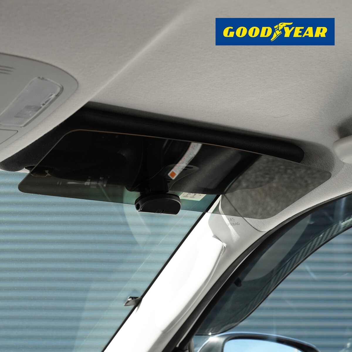 グッドイヤー サンバイザースクリーン 偏光 クリップ式
