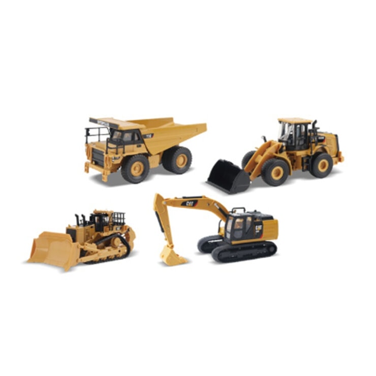 CAT 建設機械ミニカー4台セット 1:64 CAT ダイキャストカー 4個セット | Costco Japan