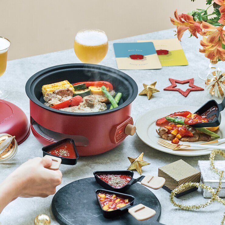 レコルト パーティークッカー レッド RRF-3(R) | Costco Japan