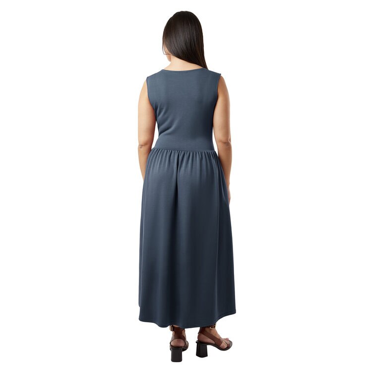 32 DEGREES レディース スリーブレス ドレス ネイビー M