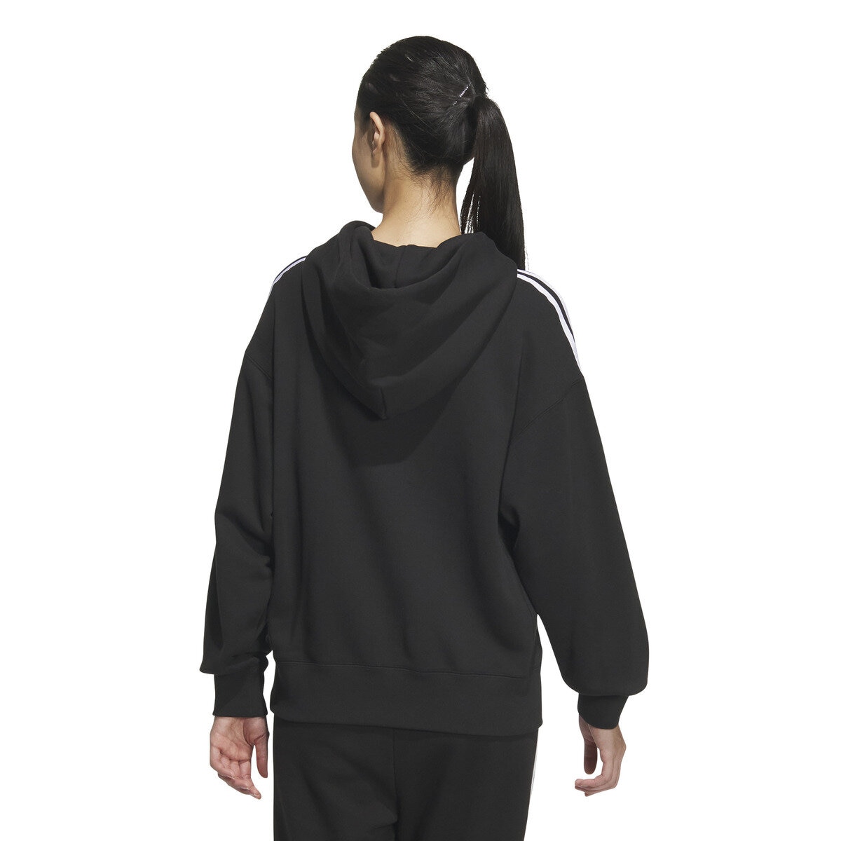 アディダス レディース プルオーバー フーディー ブラック XL
