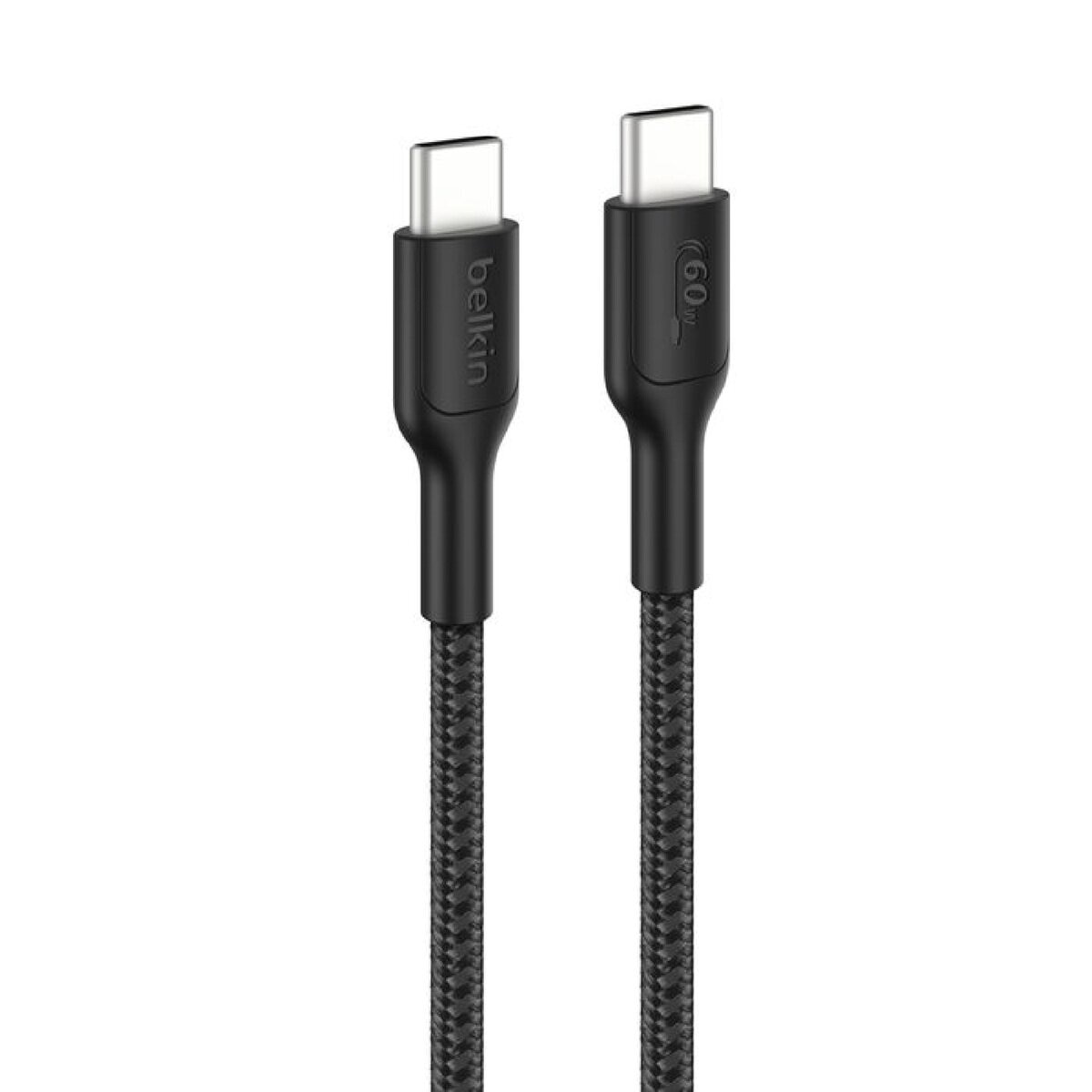 Belkin USB-C to USB-C ケーブル 60W ブラック 2m
