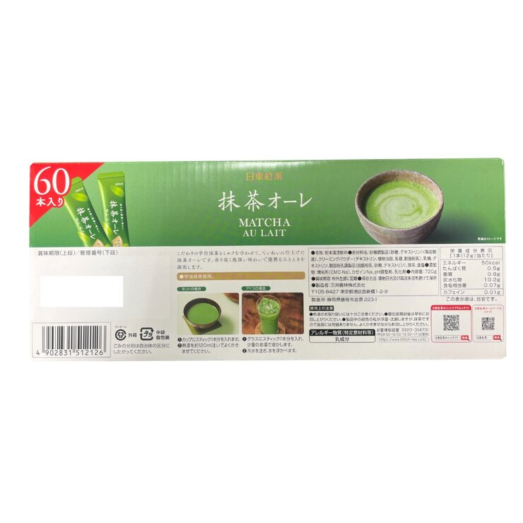 日東紅茶 抹茶オーレ 60包